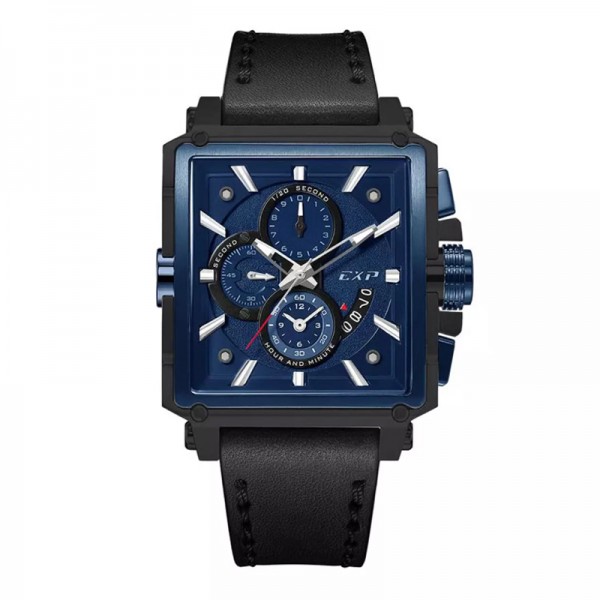 Expedition 6618 Black Blue Black Leather MCLUBBU Expedition 6618 Black Blue Black Leather MCLUBBU